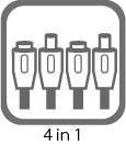 4in1 (TVI/AHD/CVI/CVBS)